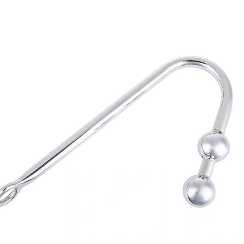 Stainless Pleasurable 4417 Hook Two Anal Steel Balls 1230